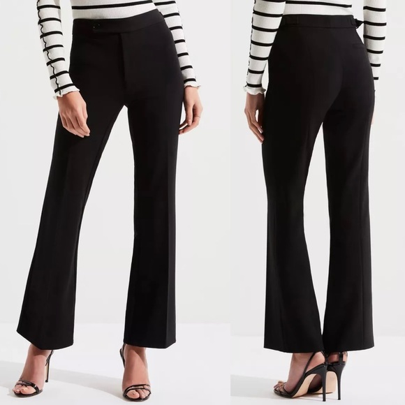NEW Bailey 44 Waverly Flared Trouser Pants size 10 Black - Picture 7 of 7